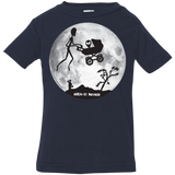 Area 51 "ET" over the moon - 3322 Infant Jersey T-Shirt - Area 51 UFO Souvenirs Gifts T-Shirts