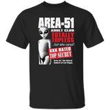 Area51 Adult Club Topless AlienT-Shirt