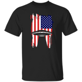 USA Flag UFO T-shirt