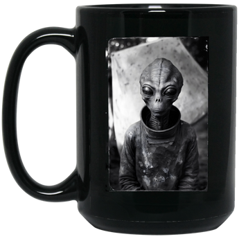 Old Alien Photo Coffee Mug