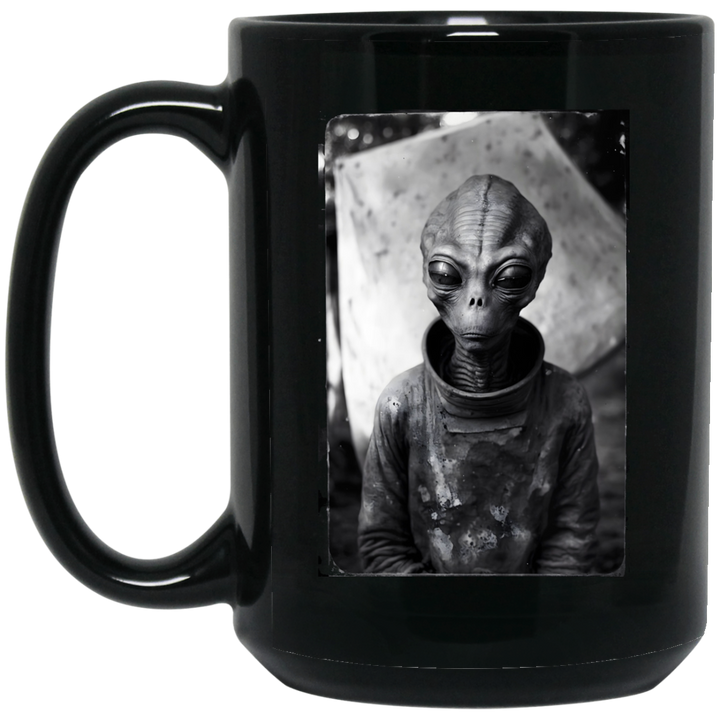 Old Alien Photo Coffee Mug