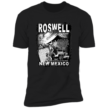 Roswell Crash Site UFO T-Shirt - Area 51 UFO Souvenirs Gifts T-Shirts