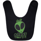 Area 51 OOOPS UFO Baby Bib - Area 51 UFO Souvenirs Gifts T-Shirts