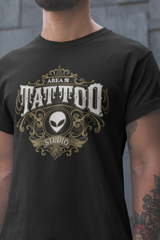 Area51 Alien UFO Tattoo StudioT-Shirt