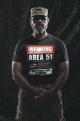 Area 51 Warning 5.3 oz. T-Shirt