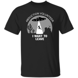 I Want to Leave - Area 51 UFO Souvenirs Gifts T-Shirts