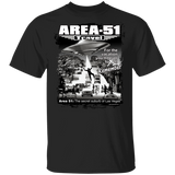 Area 51 Travel Abduction 5.3 oz. T-Shirt - Area 51 UFO Souvenirs Gifts T-Shirts