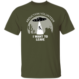 I Want to Leave - Area 51 UFO Souvenirs Gifts T-Shirts
