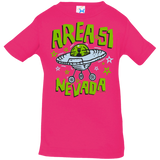 Area 51 Cartoon UFO - 3322 Infant Jersey T-Shirt - Area 51 UFO Souvenirs Gifts T-Shirts