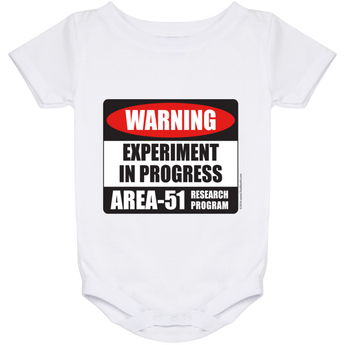 Area 51 Experiment in Progress Baby Onesie 24 Month - Area 51 UFO Souvenirs Gifts T-Shirts