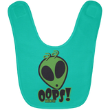 Area 51 OOOPS infant Baby Bib - Area 51 UFO Souvenirs Gifts T-Shirts