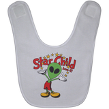 Area 51 Star Child Infant Baby Bib - Area 51 UFO Souvenirs Gifts T-Shirts