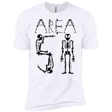 Area-51 Alien Skeleton Type Premium UFO T-Shirt - Area 51 UFO Souvenirs Gifts T-Shirts