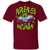 Area 51 Cartoon UFO - G500 5.3 oz. T-Shirt - Area 51 UFO Souvenirs Gifts T-Shirts