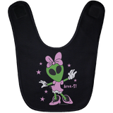 Area 51 Girl Baby Bib - Area 51 UFO Souvenirs Gifts T-Shirts
