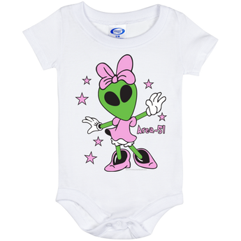 Area 51 Girl Baby Bib Baby Onesie 6 Month - Area 51 UFO Souvenirs Gifts T-Shirts