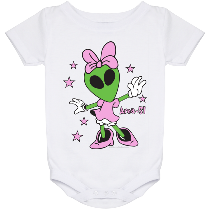 Area 51 Girl Baby Bib Baby Onesie 24 Month - Area 51 UFO Souvenirs Gifts T-Shirts