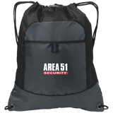 Area 51 UFO Security - BG611 Pocket Cinch Pack - Area 51 UFO Souvenirs Gifts T-Shirts