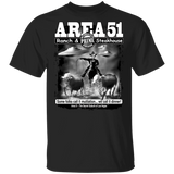 Area51 Steakhouse T-Shirt 5.3 oz. - Area 51 UFO Souvenirs Gifts T-Shirts