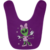 Area 51 Girl Baby Bib - Area 51 UFO Souvenirs Gifts T-Shirts