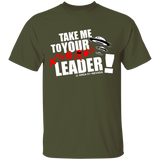 Area 51 Leader 5.3 oz. T-Shirt - Area 51 UFO Souvenirs Gifts T-Shirts
