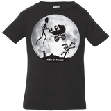 Area 51 "ET" over the moon - 3322 Infant Jersey T-Shirt - Area 51 UFO Souvenirs Gifts T-Shirts